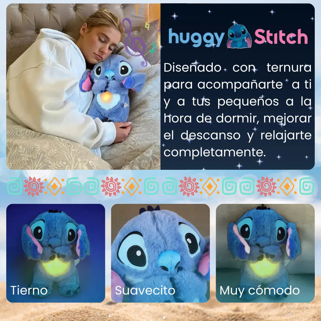 Peluche relajante Stitch con respiración