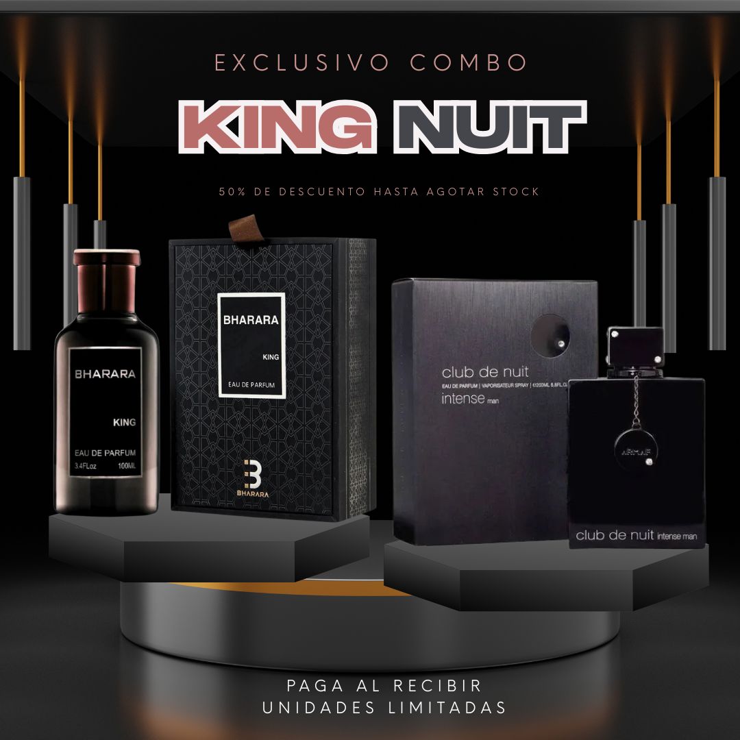 COMBO KING NUIT BHARARA KING + CLUB DE NUIT El Doble Impacto de la Excelencia