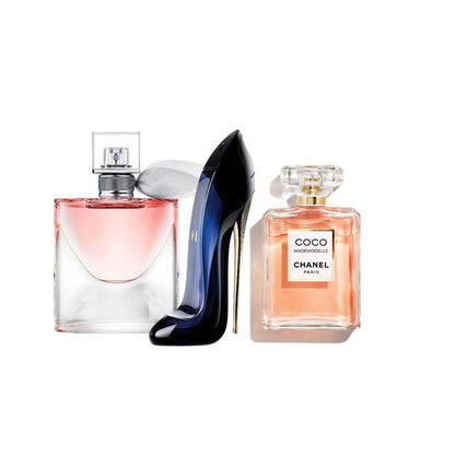 iNUEVO COMBO ELEGANCE X3 DE PERFUMES: LA VIE EST BELLE, GOOD GIRL Y COCO MADEMOISELLE!