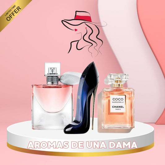 iNUEVO COMBO ELEGANCE X3 DE PERFUMES: LA VIE EST BELLE, GOOD GIRL Y COCO MADEMOISELLE!