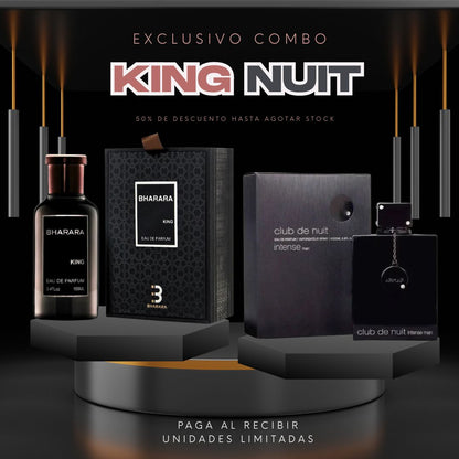 COMBO KING NUIT BHARARA KING + CLUB DE NUIT El Doble Impacto de la Excelencia