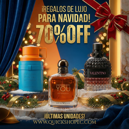 COMBO NAVIDEÑO | MANDARIN SKY ODYSSSEY + STRONGER WITH YOU + VALENTINO UOMO BORN IN ROMA + OBSEQUIOS