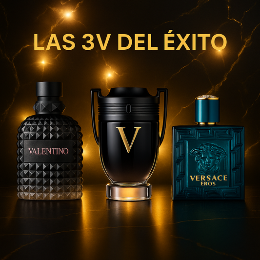 COMBO EXCLUSIVO: Las 3V del Éxito - Valentino, Victory, Versace