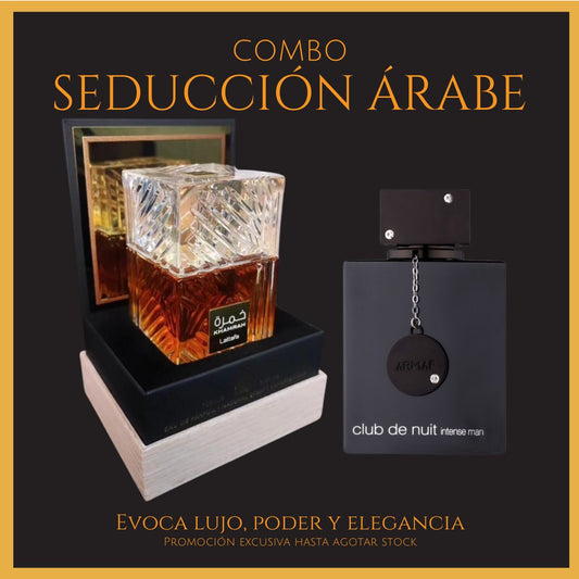 COMBO SEDUCCION ARABE CLUB DE NUIT + LATTAFA KHAMRAH