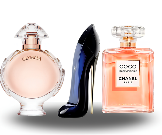 iNUEVO COMBO X3 DE PERFUMES: GOOD GIRL, COCO MADEMOISELLE Y OLYMPEA!