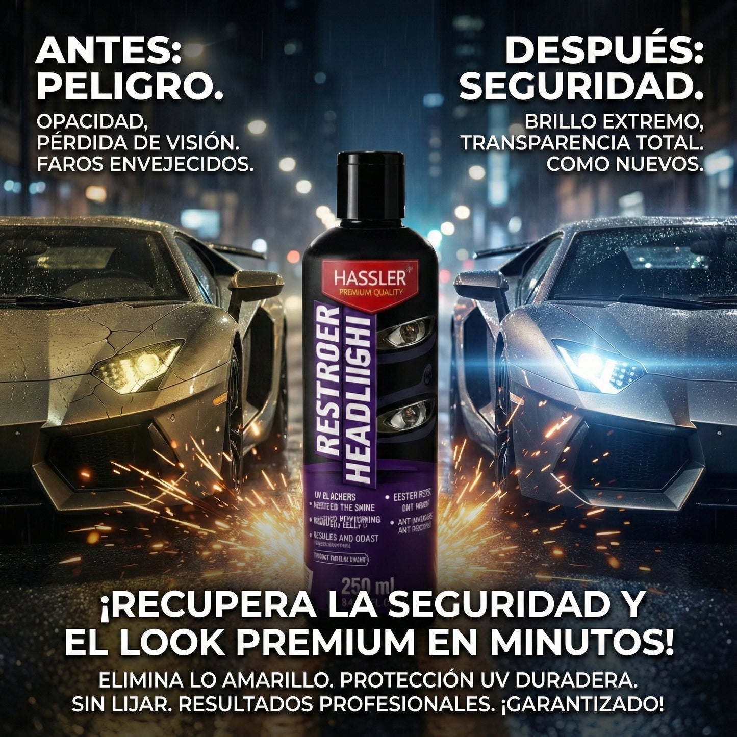 HASSLER PREMIUM - RESTAURADOR DE FAROS®